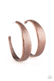 Hoop And Holler- Copper Earrings