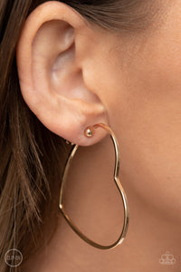 Harmonious Hearts - Gold Earrings