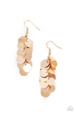 Hear Me Shimmer- Gold Earrings