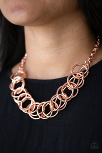 Heavy Metal Hero- Copper Necklace