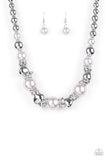 Hollywood HAUTE Spot- Silver Necklace