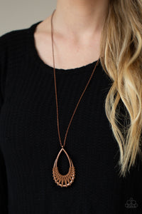 Homespun Artifact - Copper Necklace