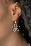 Hoppin Hibiscus- Green Necklace