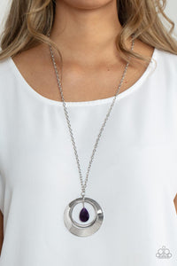 Inner Tranquility - Purple Necklace