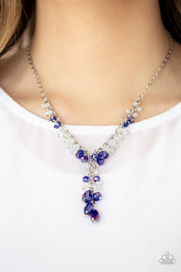 Iridescent Illumination - Blue Necklace