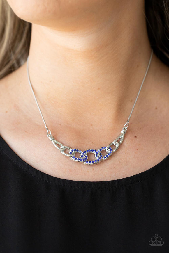 KNOT In Love - Blue Necklace