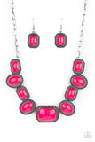 Let's Get Loud- Pink Necklace