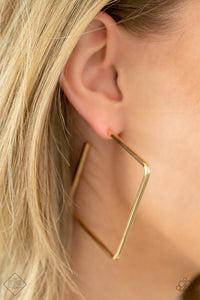 Material Girl Magic- Gold Earrings