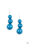 Material World - Blue Earrings