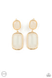 Meet Me At The Plaza - Gold Clip On Earrings