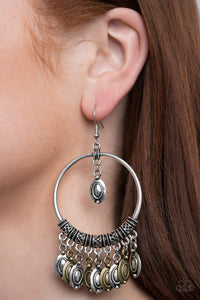 Metallic Harmony- Multi Earrings