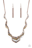 Mixed Metal Mecca- Copper Necklace