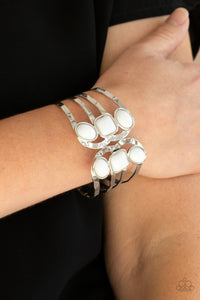 Mystified- White Bracelet