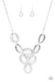 Oval The Limit- Silver Necklace