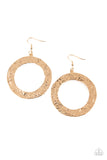 Primal Meridian- Gold Earrings