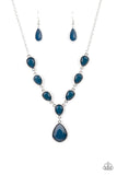 Party Paradise - Blue Necklace