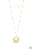 Pearl Panache- Gold Necklace