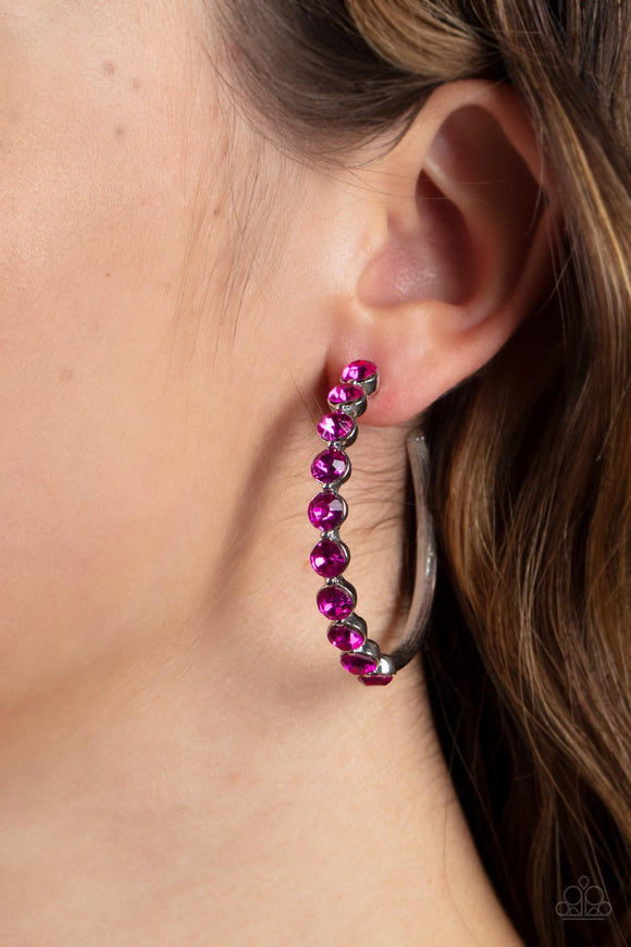 Photo Finish - Pink Earrings