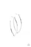 Point Blank Beautiful- Silver Earrings