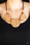 Pop The Cork- White Necklace