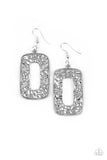 Primal Elements- Silver Earrings