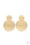 Refined Relic- Gold Earrings