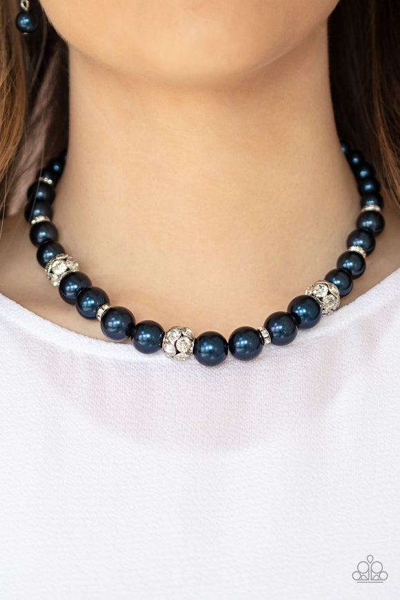 Rich Girl Refinement- Blue Necklace