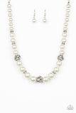 Rich Girl Refinement- White Necklace