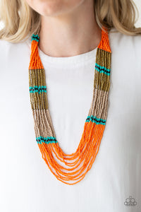 Rio Roamer - Orange Necklace