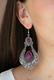 Rise and Roam- Purple Earrings