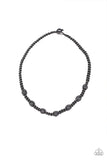 Rock Art- Black Urban Necklace