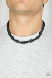 Rock Art- Black Urban Necklace