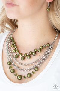 Rockin Rockette- Green Necklace