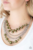 Rockin Rockette- Green Necklace