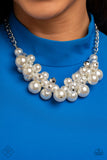 Romantically Reminiscent- White Necklace