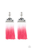 Rope Them In- Pink Earrings