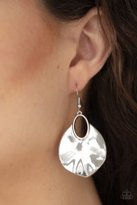 Ruffled Refinery- Silver Earrings