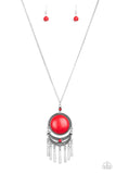 Rural Rustler- Red Necklace