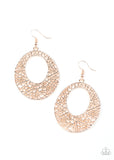 Serenely Shattered- Gold Earrings