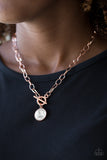 She Sparkles On- Copper Necklace