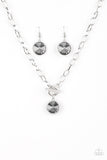 She Sparkles On- Silver Necklace