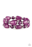 Show Us Hues Boss!- Purple Bracelet