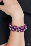 Show Us Hues Boss!- Purple Bracelet