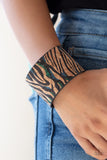 Show Your True Stripes - Blue Bracelet