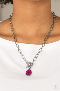 So Sorority- Pink Necklace