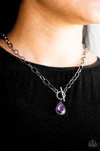 So Sorority- Purple Necklace