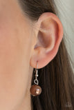 Social Hour - Brown Necklace