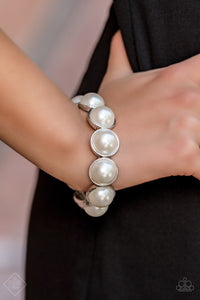 Society Socialite- White Bracelet