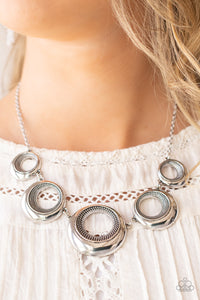 Solar Cycle - Silver Necklace