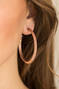 Some Like It HAUTE- Copper Earrings